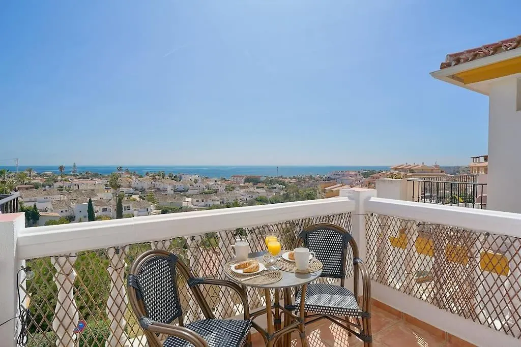 Faro VII Cozy And Unique Apartment With Pool Sea Views, 7 Minutes Walking From The Sea In Mijas Costa & Fuengirola El Faro
