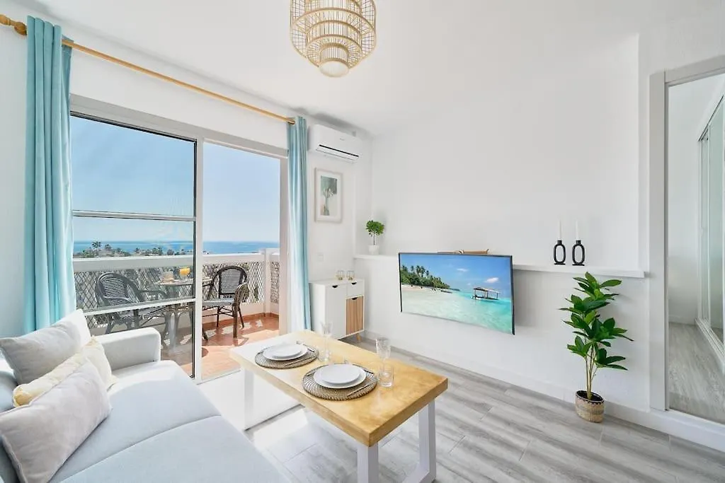 Faro VII Cozy And Unique Apartment With Pool Sea Views, 7 Minutes Walking From The Sea In Mijas Costa & Fuengirola El Faro